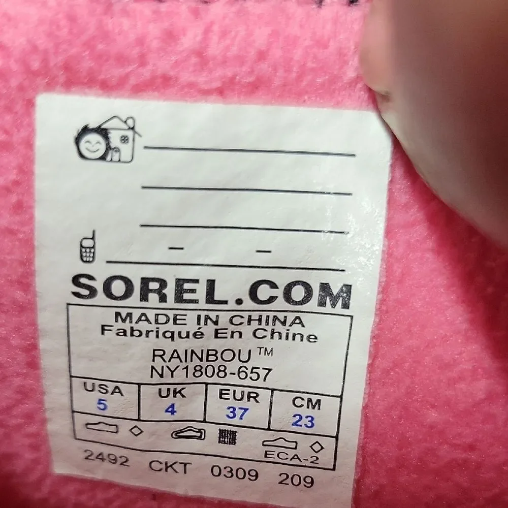 Sorel vibrant pink